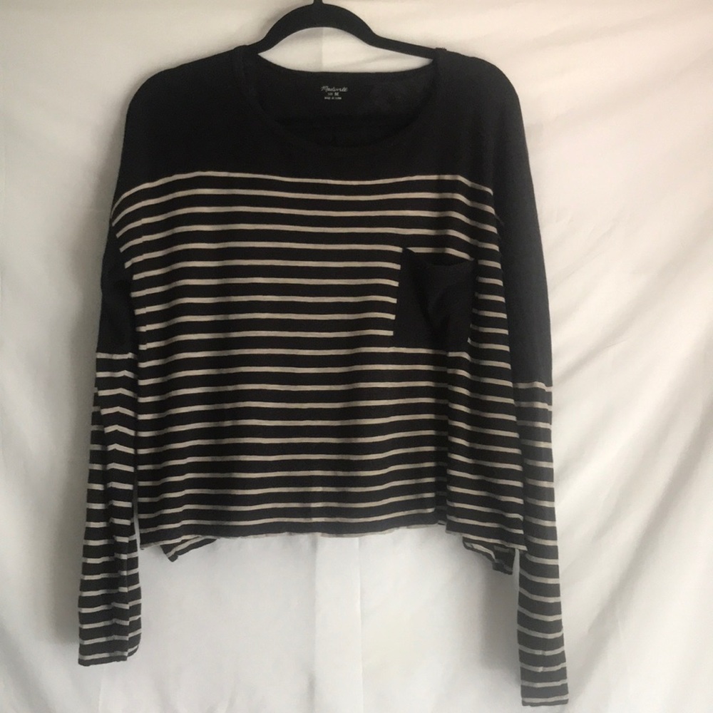 Madewell crop top t-shirt